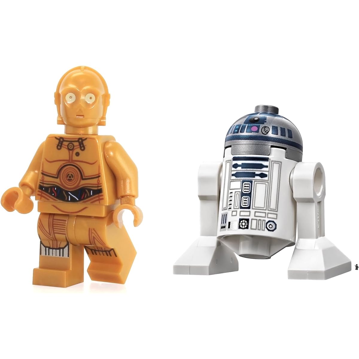 LEGO Star Wars Minifigure Droids - C-3PO and R2-D2 (75136)