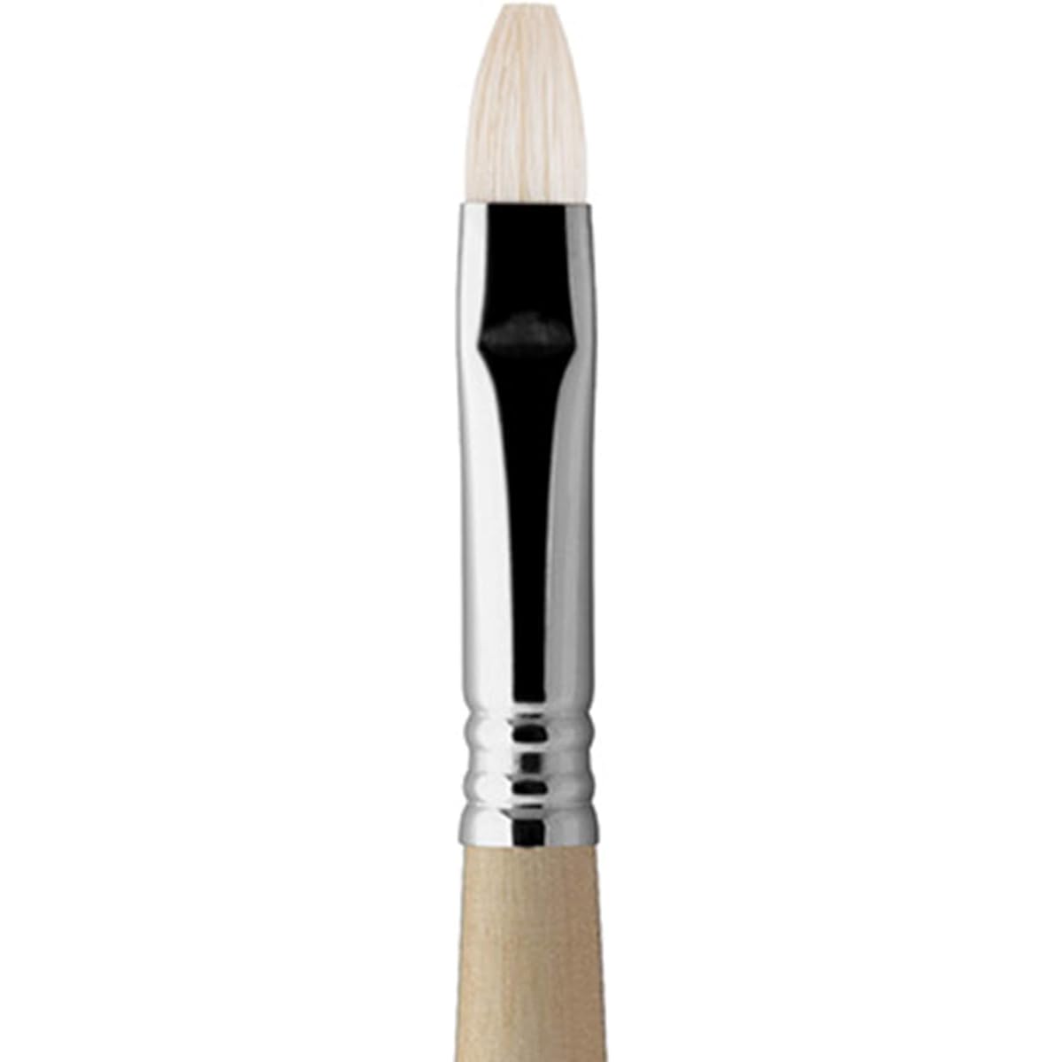 Escoda Clasico 4628 Oil & Acrylic Chungking White Bristle Paint Brush Bright; Size 10 by Escoda