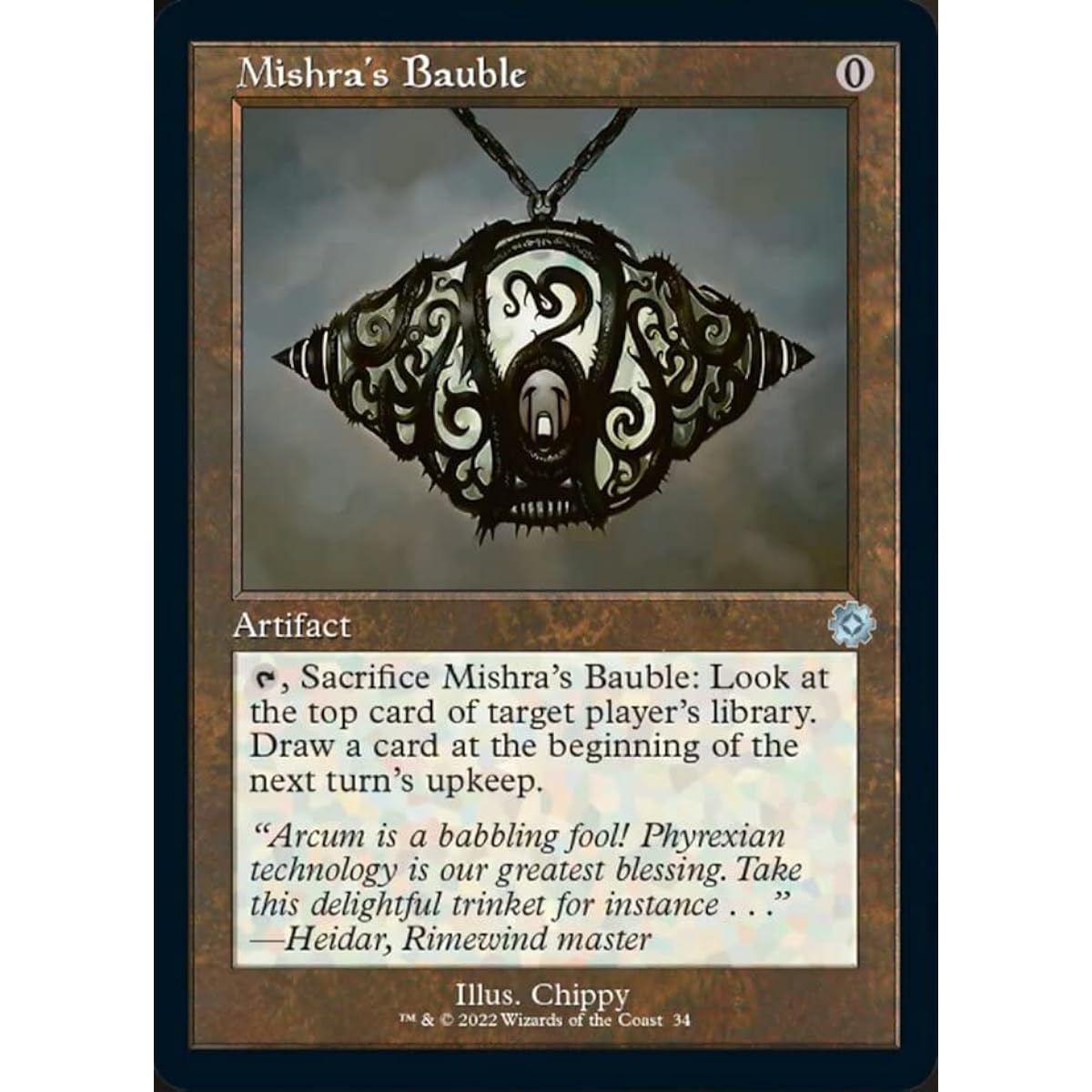 Magic: The Gathering - Mishra's Bauble (034) - Brothers of War Retro Artifact