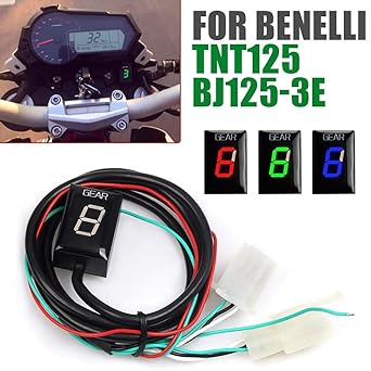 Speed Display Meter Motorcycle Accessories Gear Indicator Display Direct Mount Speed Digital Meter Benelli TNT125 BJ125-3E TNT 125 BJ-125-3E