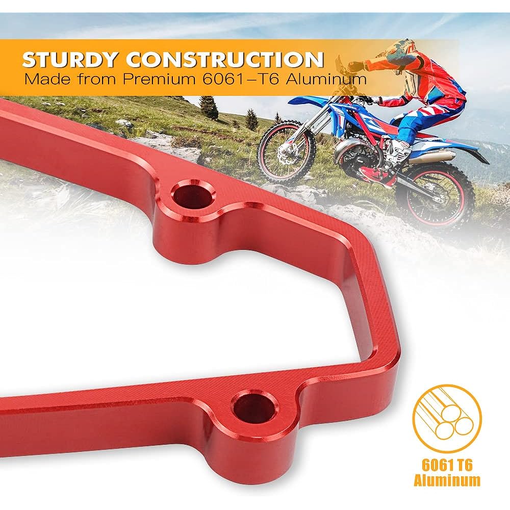 NICECNC Red Escape Power Valvra Spacer Compatible with Beta X-Trainer 300 2015-2022 RR 2T 250/300 2013-2022