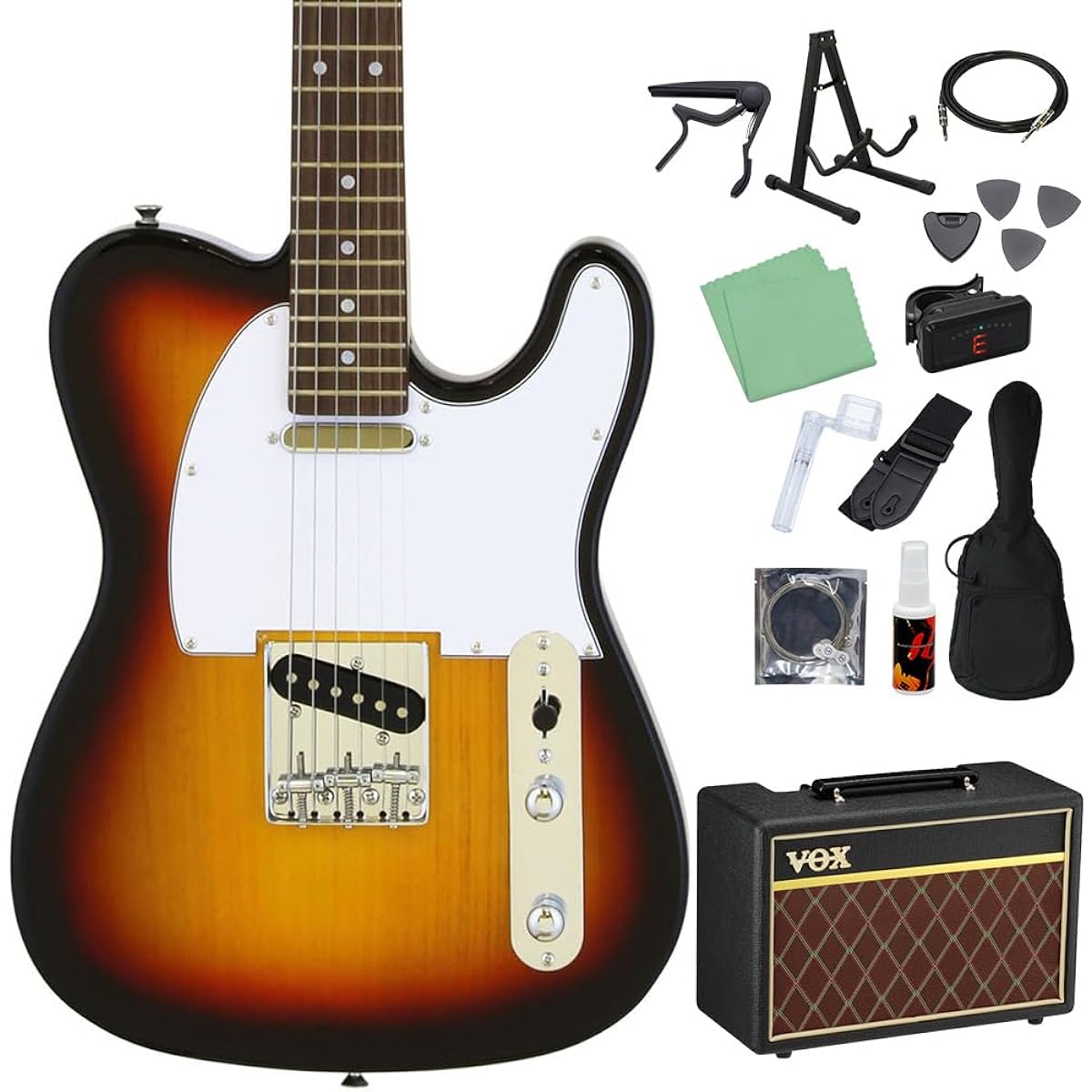 LEGEND LTE-Z 3TS Electric Guitar Beginner 14-piece Set [With VOX Amplifier] Legend