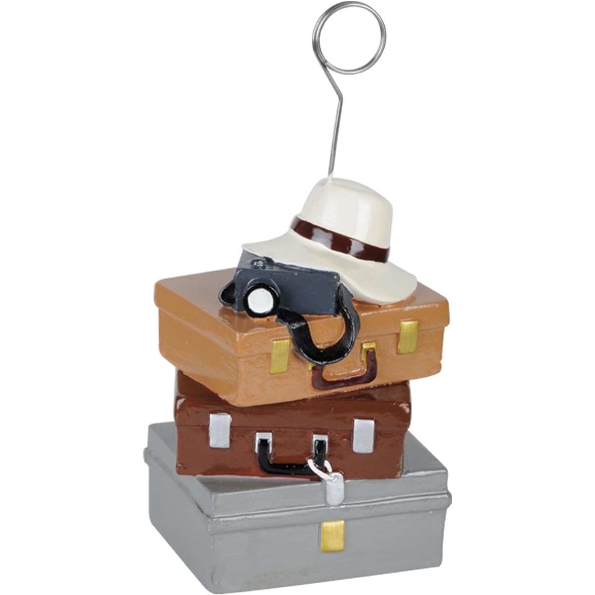 Beistle 50774 World Traveler Photo Balloon Holder