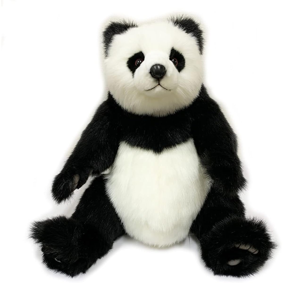HANSA stuffed toy 5750 baby giant panda 44 PANDA BEAR CUB SITTING