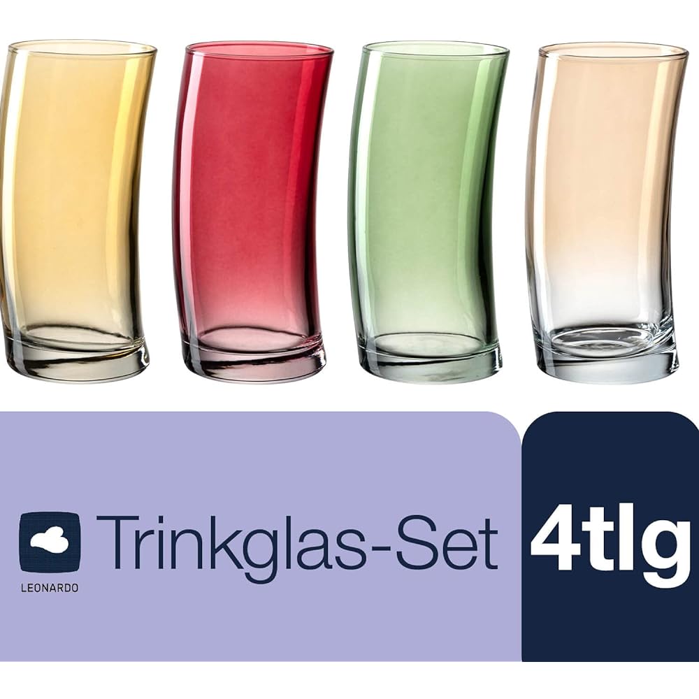 LEONALDO L Tumbler Set of 4 SWING 022586L-CN