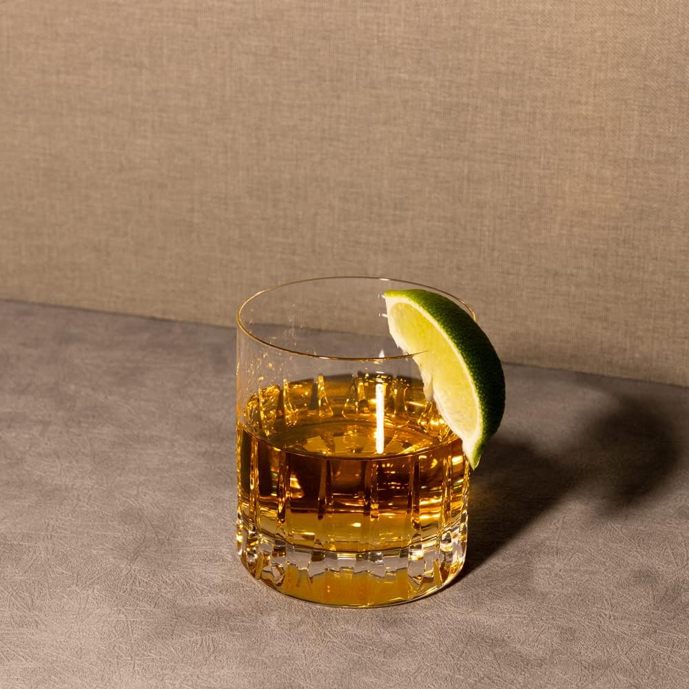 NARUMI Rock Glass Pair Glass Glass Works Crown 310cc Clear Whiskey Glass Old Glass Crystal Respect for the Aged Day Present Gift Box Included GW4166-42767A