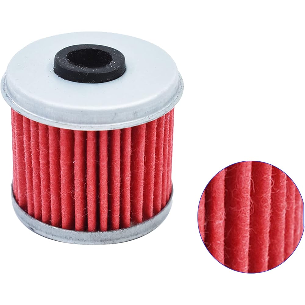 WFLNHB Oil Filter for Honda TRX 350 FE TRX350FE TRX350 FE Rancher 350 4X4 ES 2000 2001 2002 2003 2004 2005 2006 Pack of 5