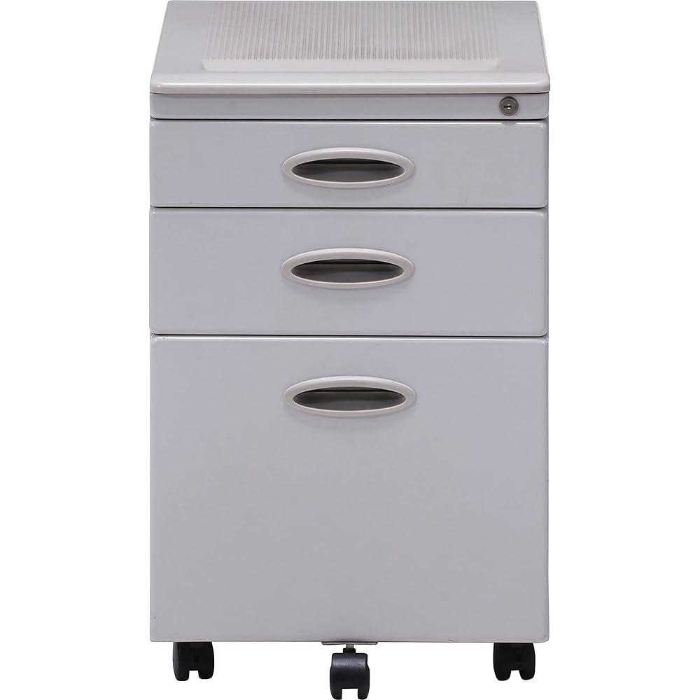 Fuji Boeki In Cabinet Light Gray Office Storage Office Cabinet 74577