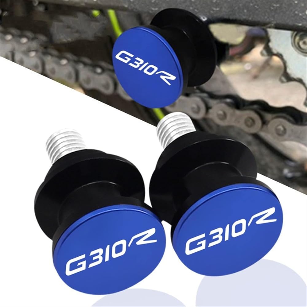 DOOREX Motorcycle 8mm Aluminum Accessories Swing Arm Spool Stand Screw Slider BMW G310R G310GS G310 R/GS 2017 2018 2019 2020 2021 Swing Arm Slider Spool (Size : G310R Red)