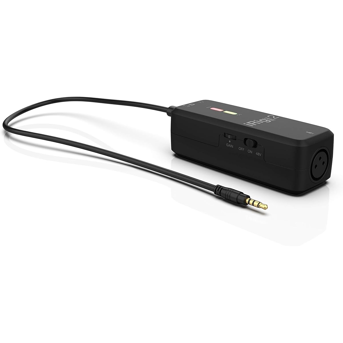 IK Multimedia iRig Pre 2 Mobile Microphone Preamp [Official Japanese Product]