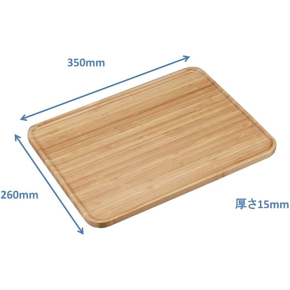Captain Stag TAKE-WARE Stack Plate 35×26cm