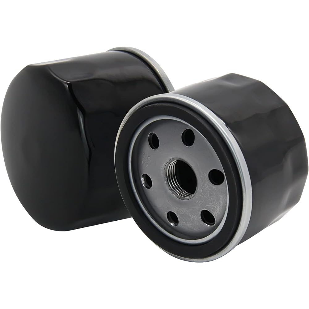 Brlyeeanze AM125424 Oil Filter Compatible with Kawasaki 49065-7007 D100 D105 John Deere GY20577 Briggs & Stratton 492932 492932S 696854 GY20577 SST15 L1000 LX17 Lawn Tractor 3 (2 Pieces)