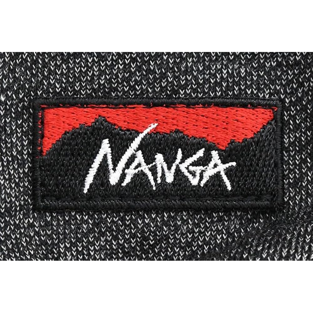 [Nanga] Pullover Parka Hoodie Men's ECO HYBRID BOX LOGO SWEAT HOODIE NW2311-1F202 Black