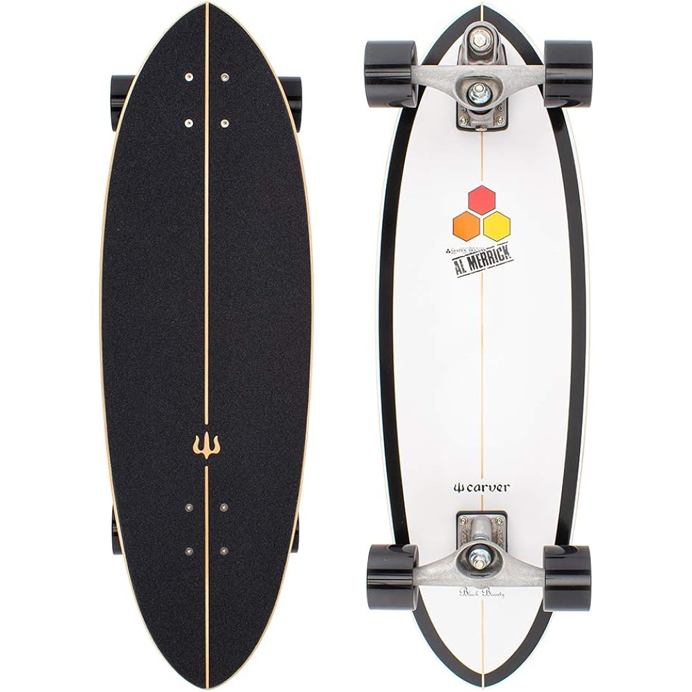 [Carver Skateboards] Carver Skateboards Skateboard 31.75 Inch Black Beauty CI C7 Track Complete Surf Skate Black Beauty [Parallel Import]