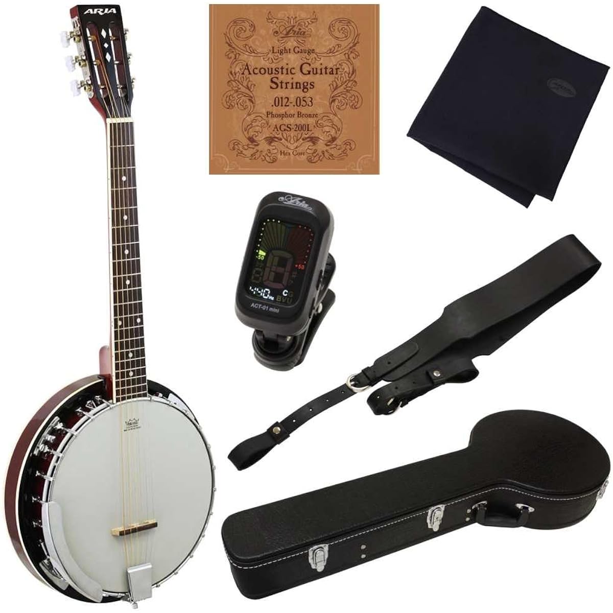 [Set of 6] Aria/Aria SB-10G Guitar/Banjo