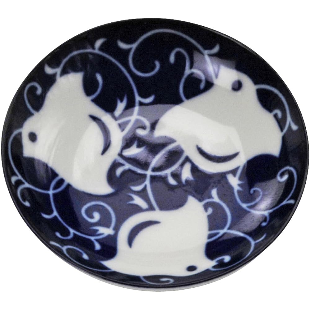 Mino ware small plates (5 pieces) x 5 sets Chidori 145187(5)
