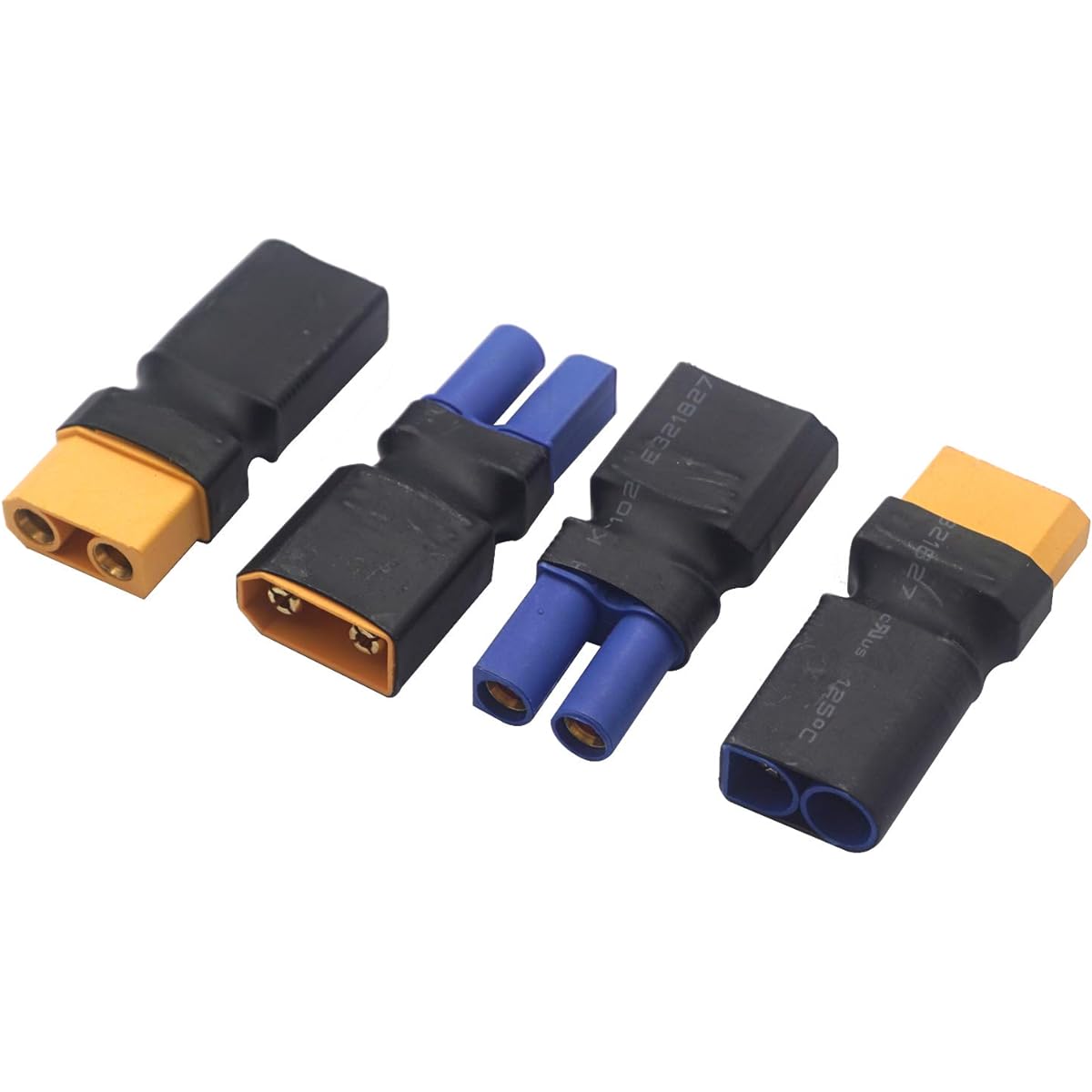 Mirthobby XT90 Plug to EC5 Style Male Female Connector No Wire Adapter for RCFPV Battery Charging ESC
