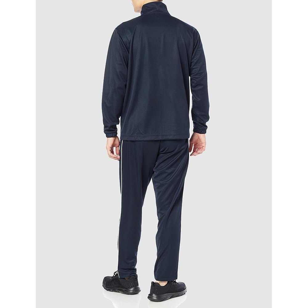 [Champion] Jersey Top and Bottom Stand Neck Training Suit Setup Quick Drying UV Protection Training Pants Jersey Jacket Script Logo Club Activities Gym Loungewear C8-TSW02 Men's