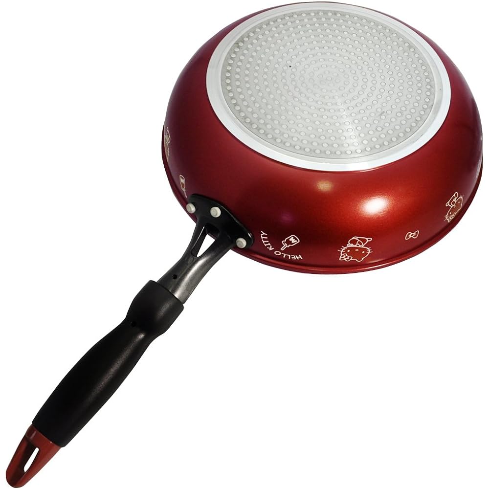 Skater IH Gas Fire Compatible Diamond Coated Frying Pan 26cm Hello Kitty Sanrio AFP26