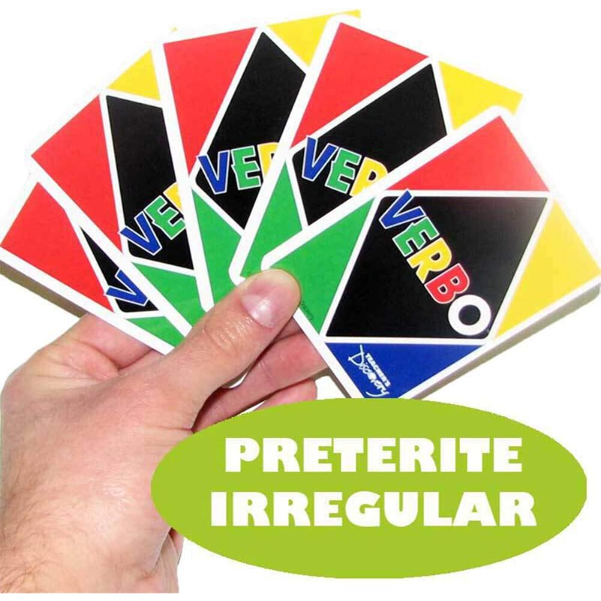 Verbo Spanish Card Game Preterite Tense Irregular Verbs