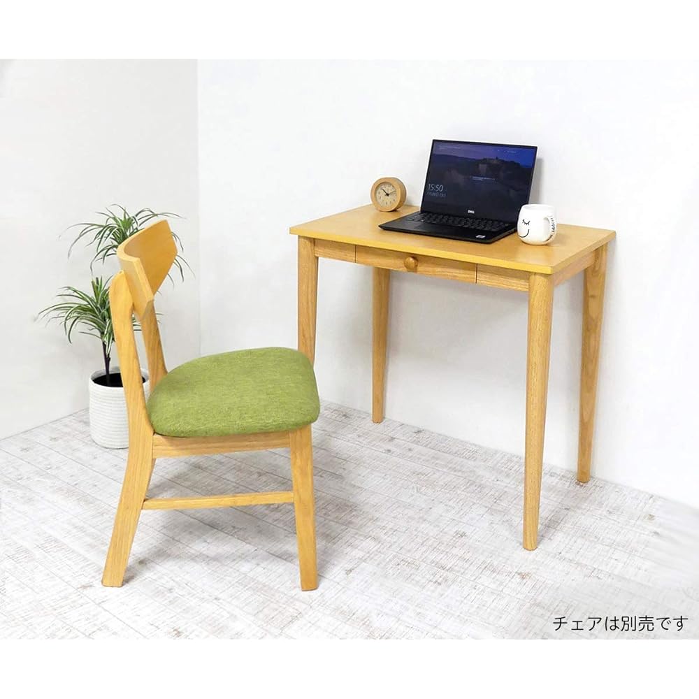 KUROSHIO Yuri Work Desk W75 Natural 6267 Stylish Scandinavian