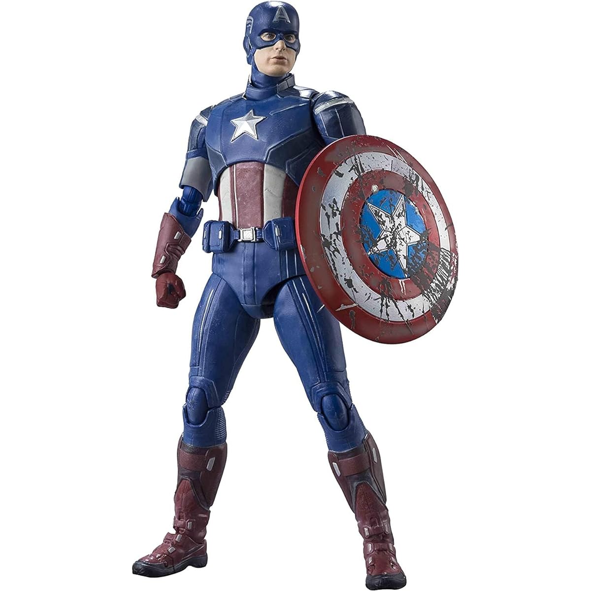 S.H.Figuarts Avengers Captain America - AVENGERS ASSEMBLE EDITION - Approx. 150mm PVC & ABS painted movable figure