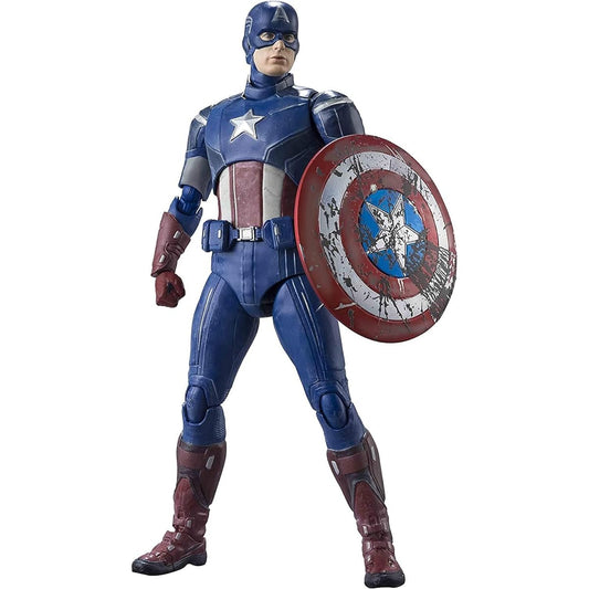 S.H.Figuarts Avengers Captain America - AVENGERS ASSEMBLE EDITION - Approx. 150mm PVC & ABS painted movable figure