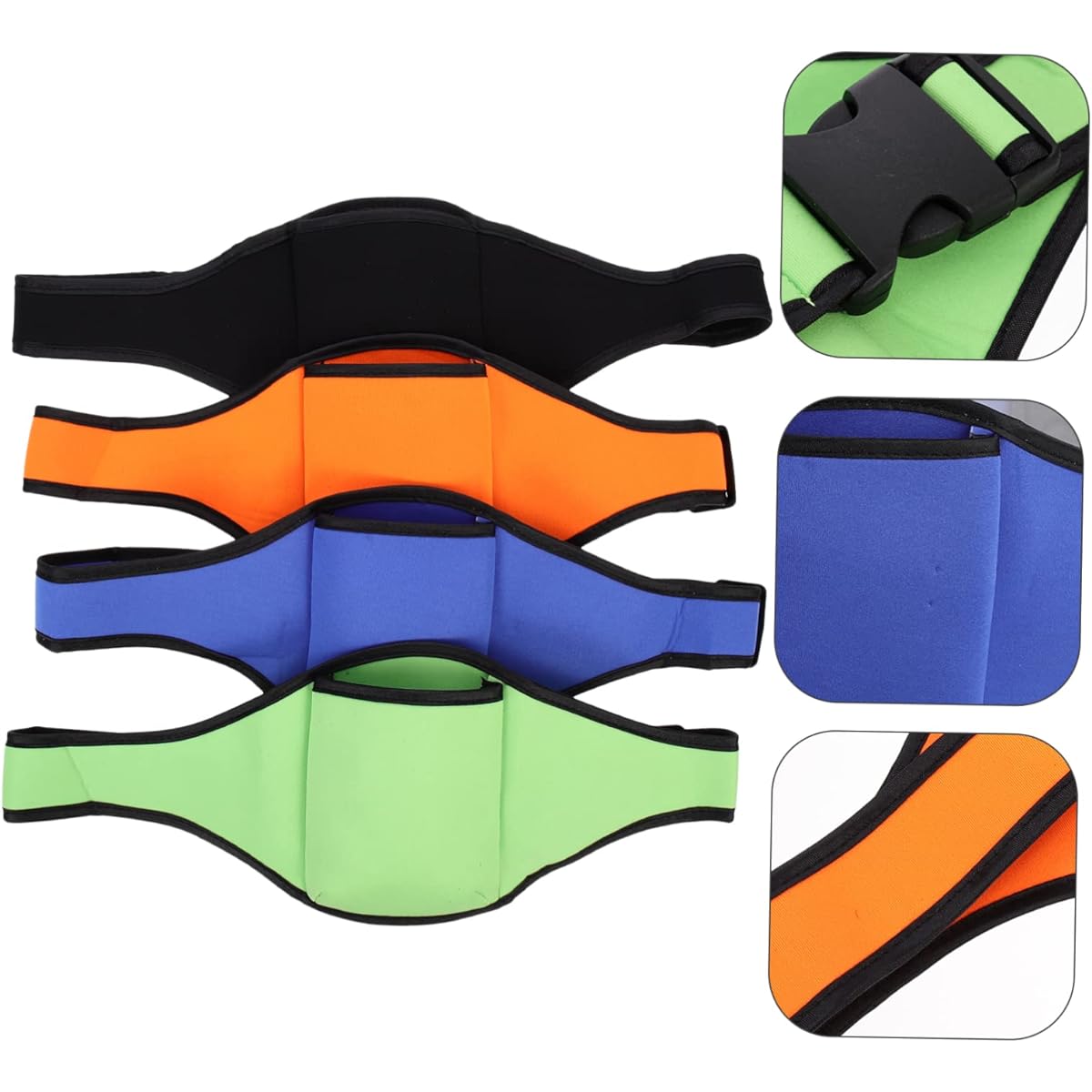 Vaguelly 16pcs Skip Wheat Bags Fitness Instructor Microphone Belt Pouch Microphone Pouch Belt Microphone Waist Belt Microphone Holder Lapel Microphone Wireless Microphone Case