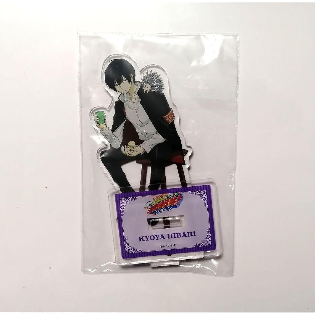 Katekyo Hitman REBORN Kyoya Hibari Karaoke no Tetsujin Acrylic Stand 3H