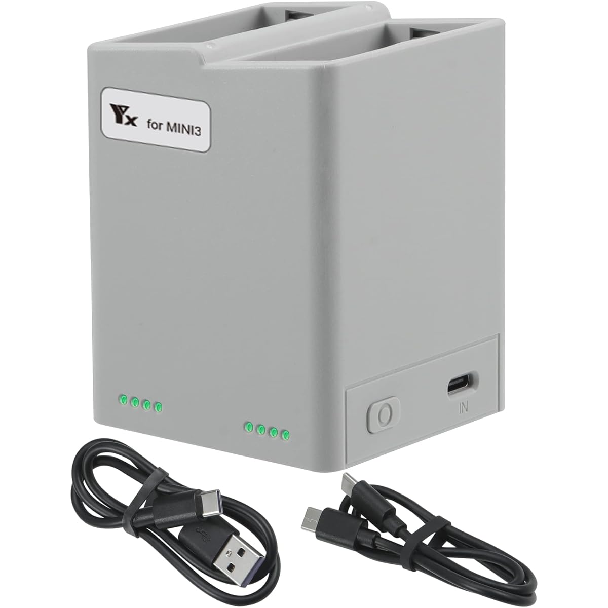 DJI Mini 3 Pro Drone USB Battery Charger Fast Charging Mini 3 Battery Charger with Type C Charging Cable