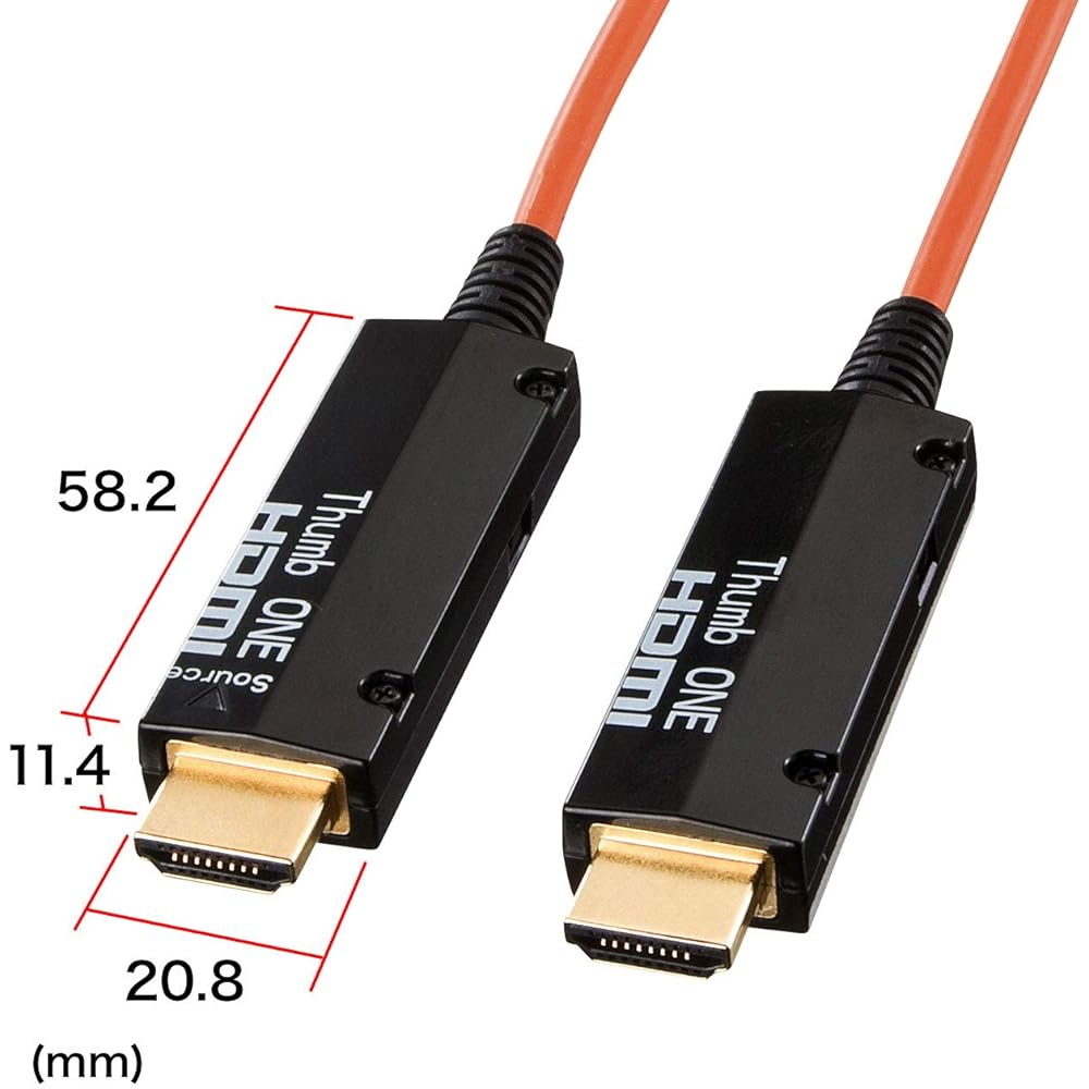 Sanwa Supply Optical Fiber HDMI Cable 10m KM-HD20-FB10