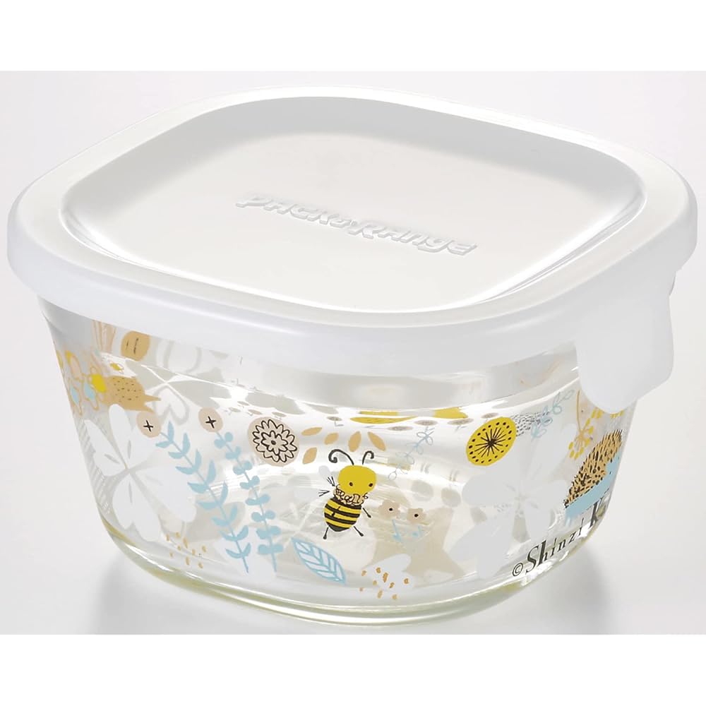 iwaki Heat-resistant Glass Airtight Container Shinji Kato Nordic Garden System Set Pack & Range PS-PRNSNF7