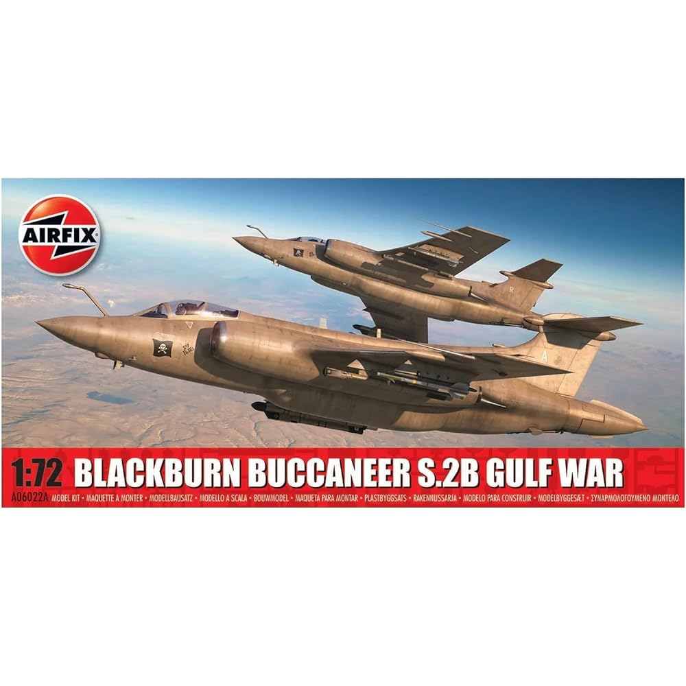 Airfix 1/72 Blackburn Buccaneer S.2B Plastic Model X-6022A
