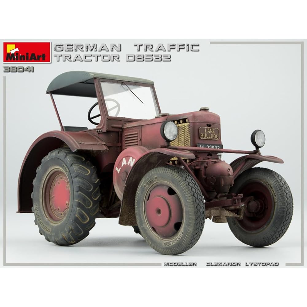 Miniart 1/35 German traffic tractor D8532 plastic model MA38041