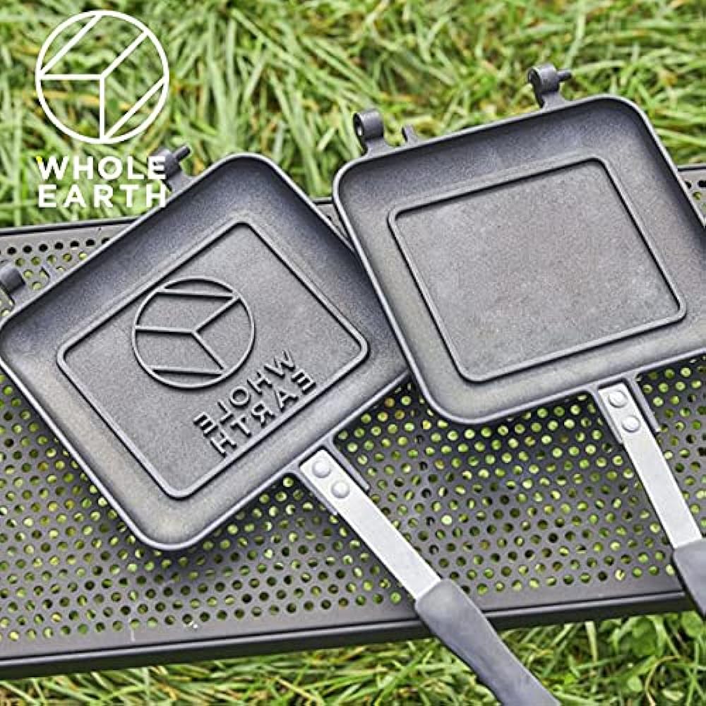 Whole Earth Outdoor Camping Hot Sand Maker Grill Cookware INFINITY COOKER WE2KDJ13 Black
