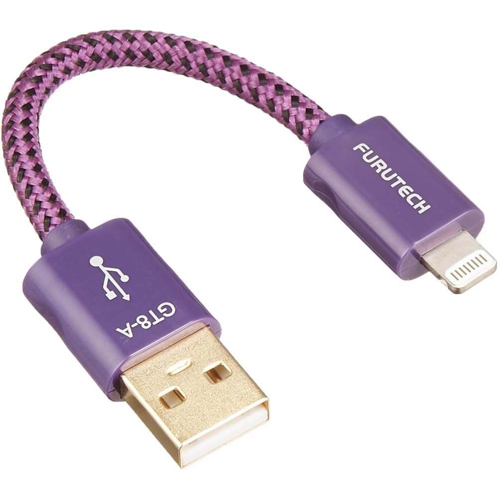 FURUTECH ADL High-end Grade i-Device Lightning Cable USB A Type 1 Piece 18cm GT8A0.18