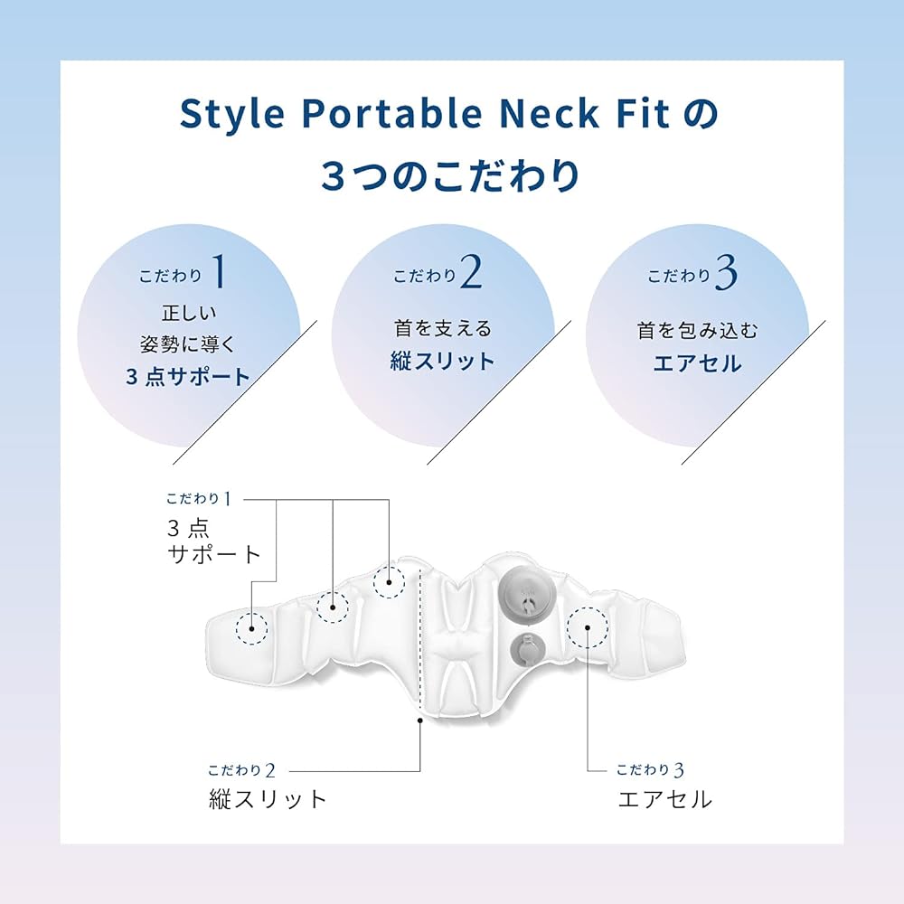 Style Portable Neck Fit MTG [Manufacturer's Genuine Product] [Manufacturer's Genuine Product] Hunchback Posture Correction