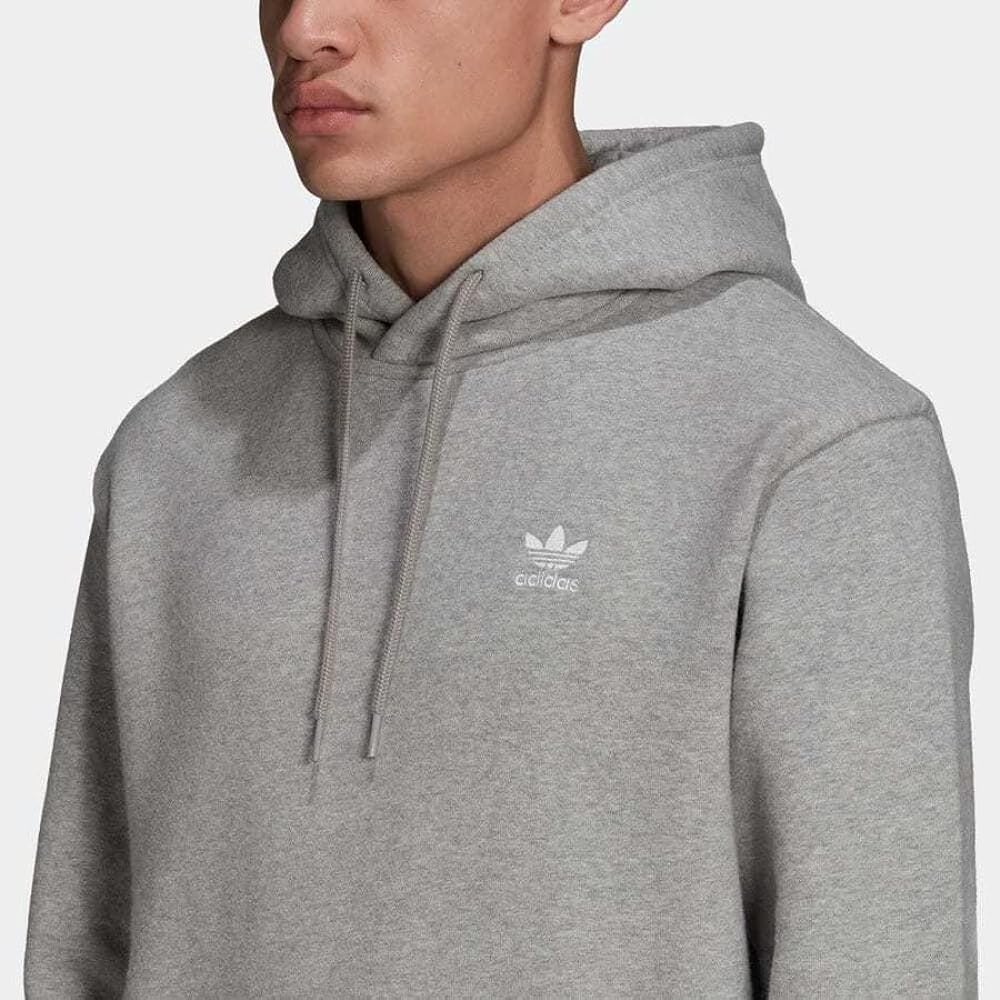adidas Originals TREFOIL Essentials Adicolor Brushed-lined French Terry Sweatshirt Parka x Long Pants Top and Bottom Set