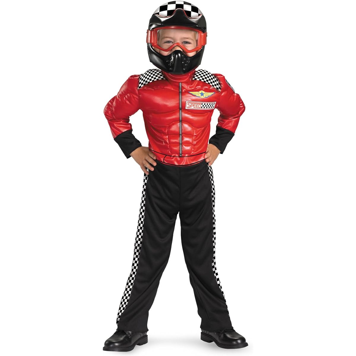 Halloween Cosplay Kids/Children Turbo Racer Toddler Costume 3T- 4T (Part Number 24872) DIS-24872