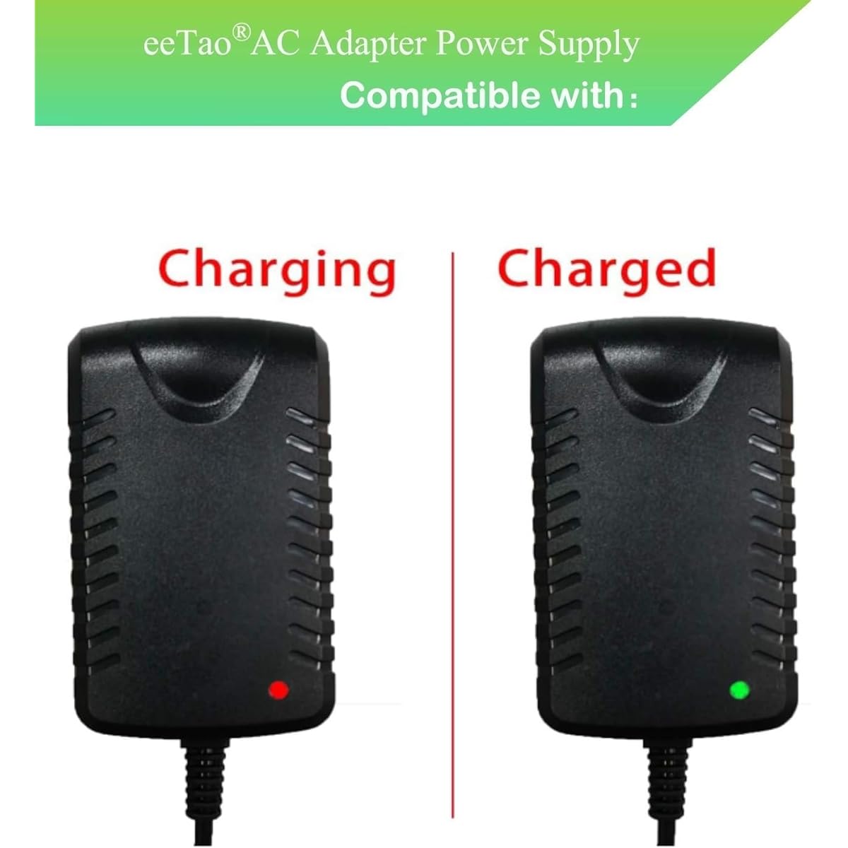 eeTao 26.5V 0.5A AC/DC Adapter Homeika H016 HA016 Roanow Model MarsVac S1 MarsVacS1 PRETTYCARE W100 W300 X3 W400 W200 P1 Pro P3 P4 P1Pro Cordless Vacuum Cleaner Battery Charger Power Supply