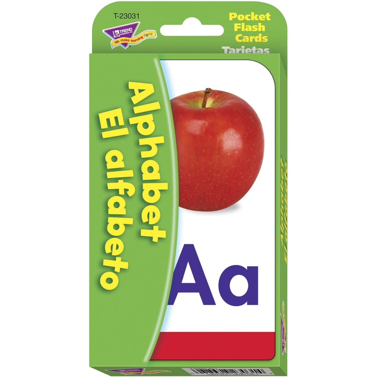 TREND ENTERPRISES, INC. Alphabet / EL ALPHABET (EN/SP) Pocket Flash Cards