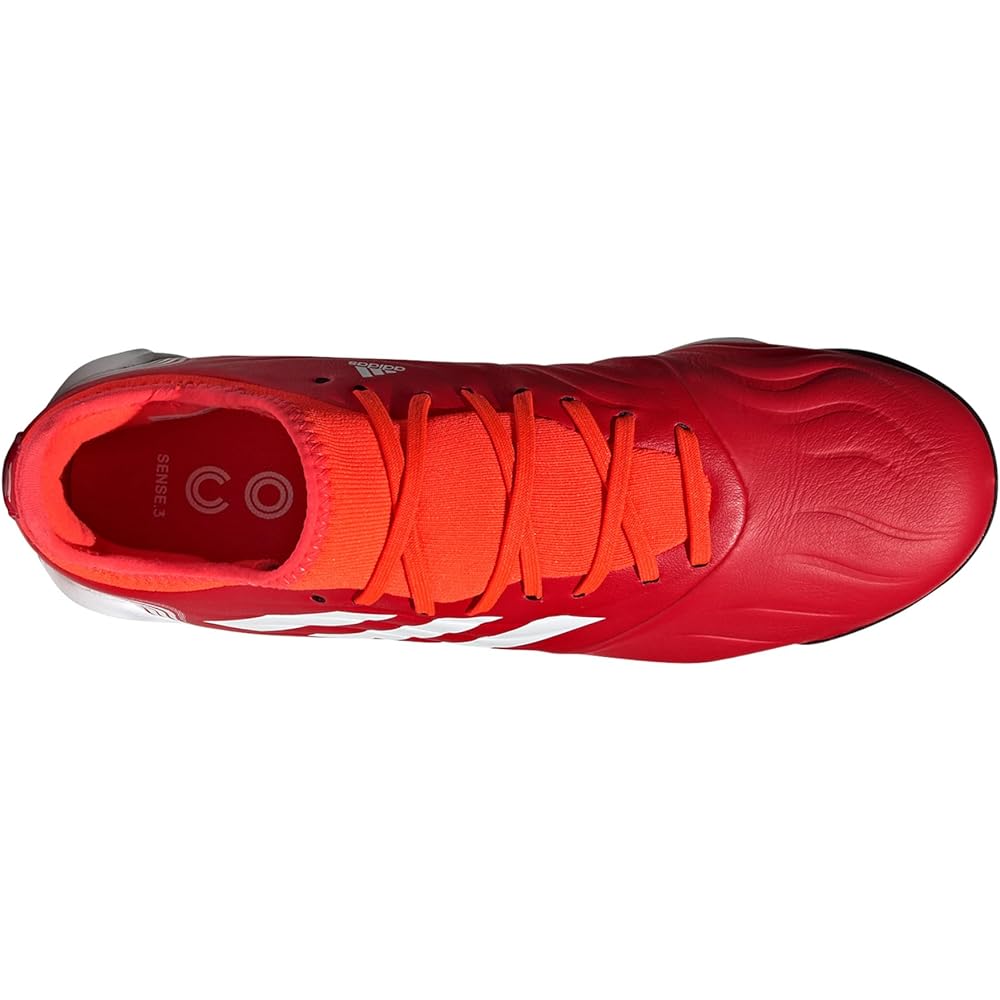 [Adidas] Futsal Shoes Copa Sense.3 TF Turf LEQ69 Red/Footwear White/Solar Red (FY6188)