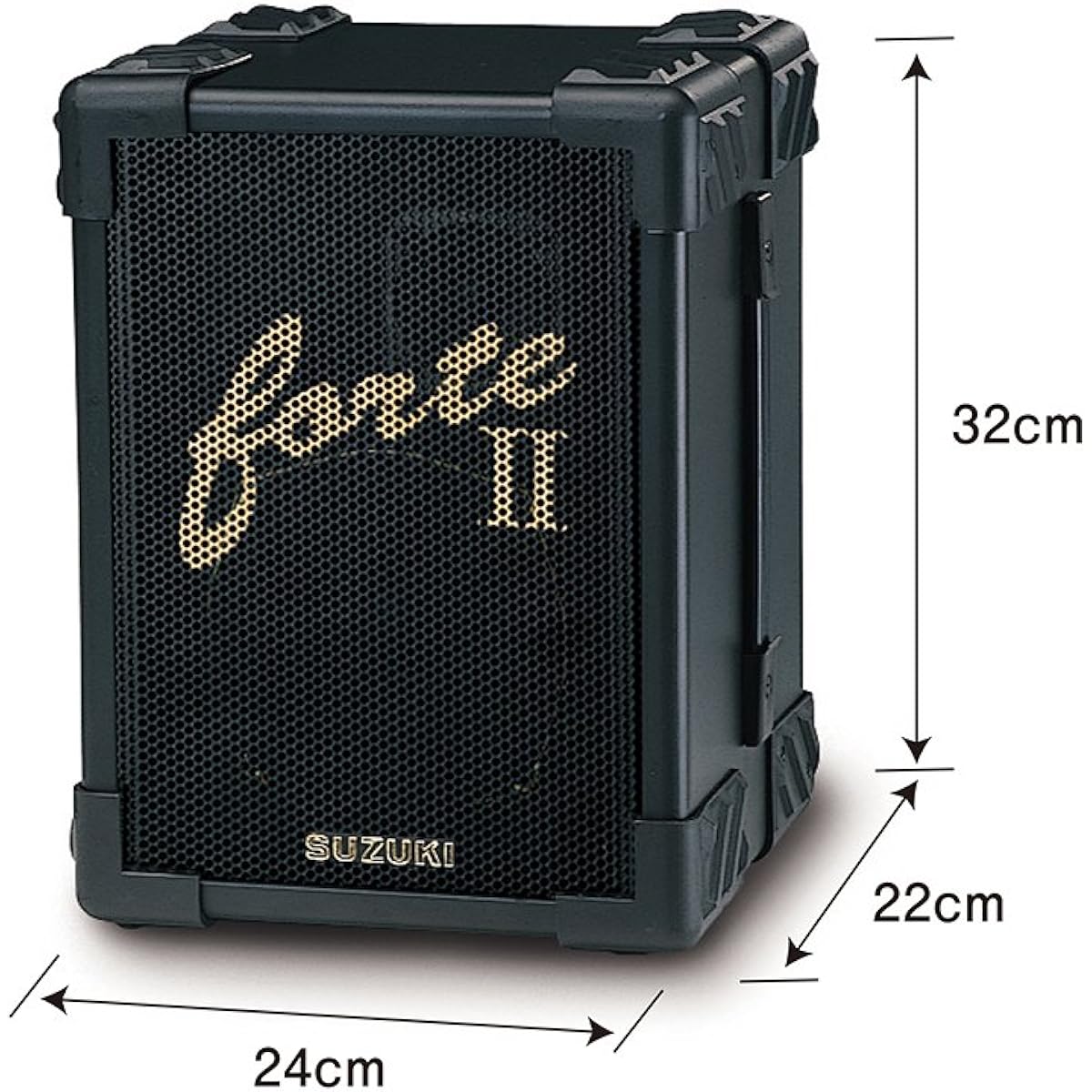 SUZUKI Speaker with amplifier SPA-40R Forte II