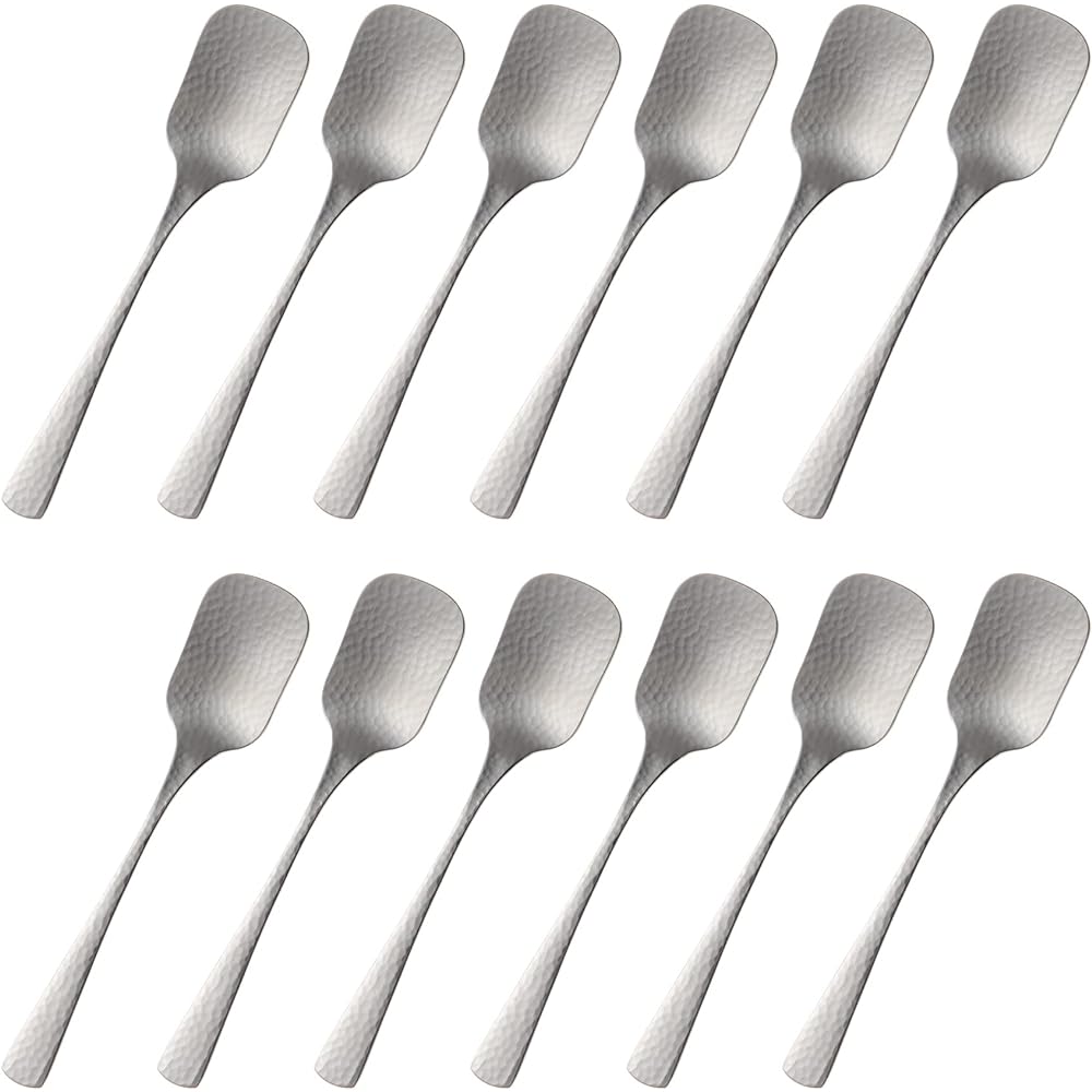 Nagao Japanese and Western Ice Cream Spoon Set of 12 18-8 Stainless Steel Made in Japan
