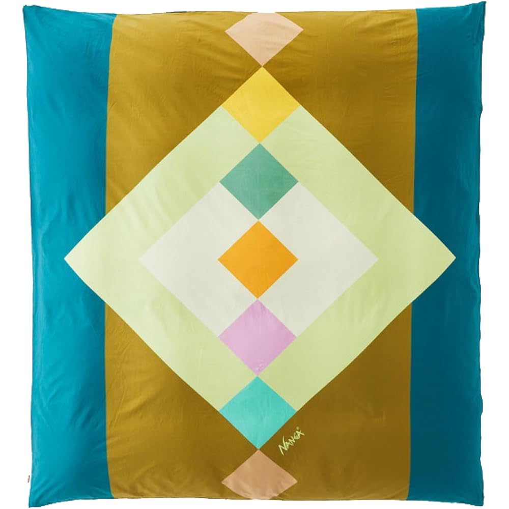 NANGA DUVET COVER NANGA SQUARE DREAMS S Duvet cover Single size 150cm x 210cm SMOKY GREEN S