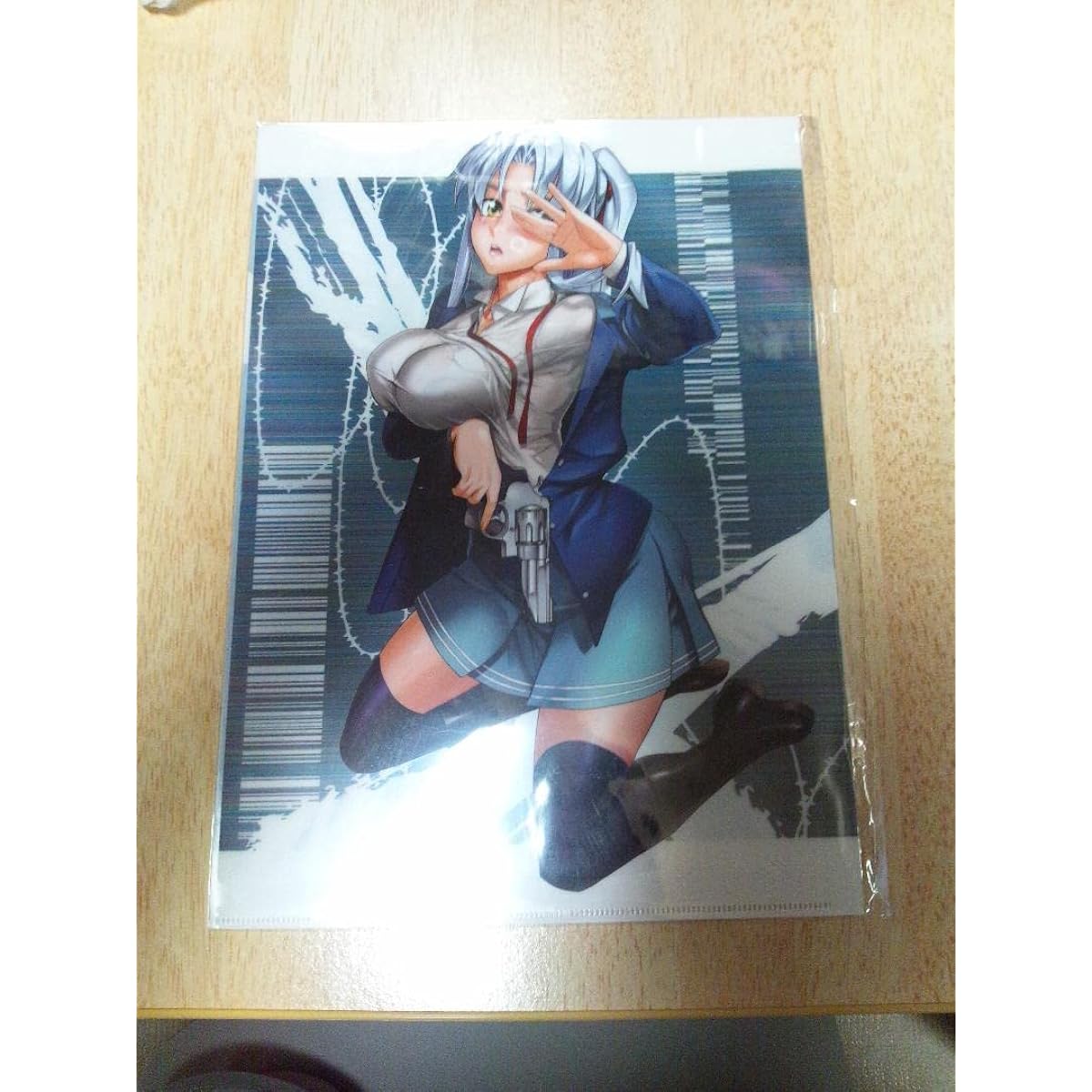 Triage X Kiba Mikoto Dress-up Clear File Gamers Limited Edition