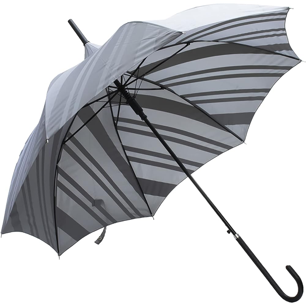 Molly Marais long umbrella MOLLY MARAIS COPENHAGEN (PAGODA, Striebe Lt gray)