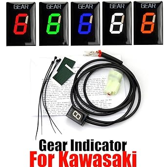 Speed Display Meter Motorcycle Gear Display Indicator Kawasaki ER6N ER-6F Z1000SX Ninja300 Ninja 650 300 400 Z1000 Z800 Z750 Z400 Z650 Ve-rs-ys