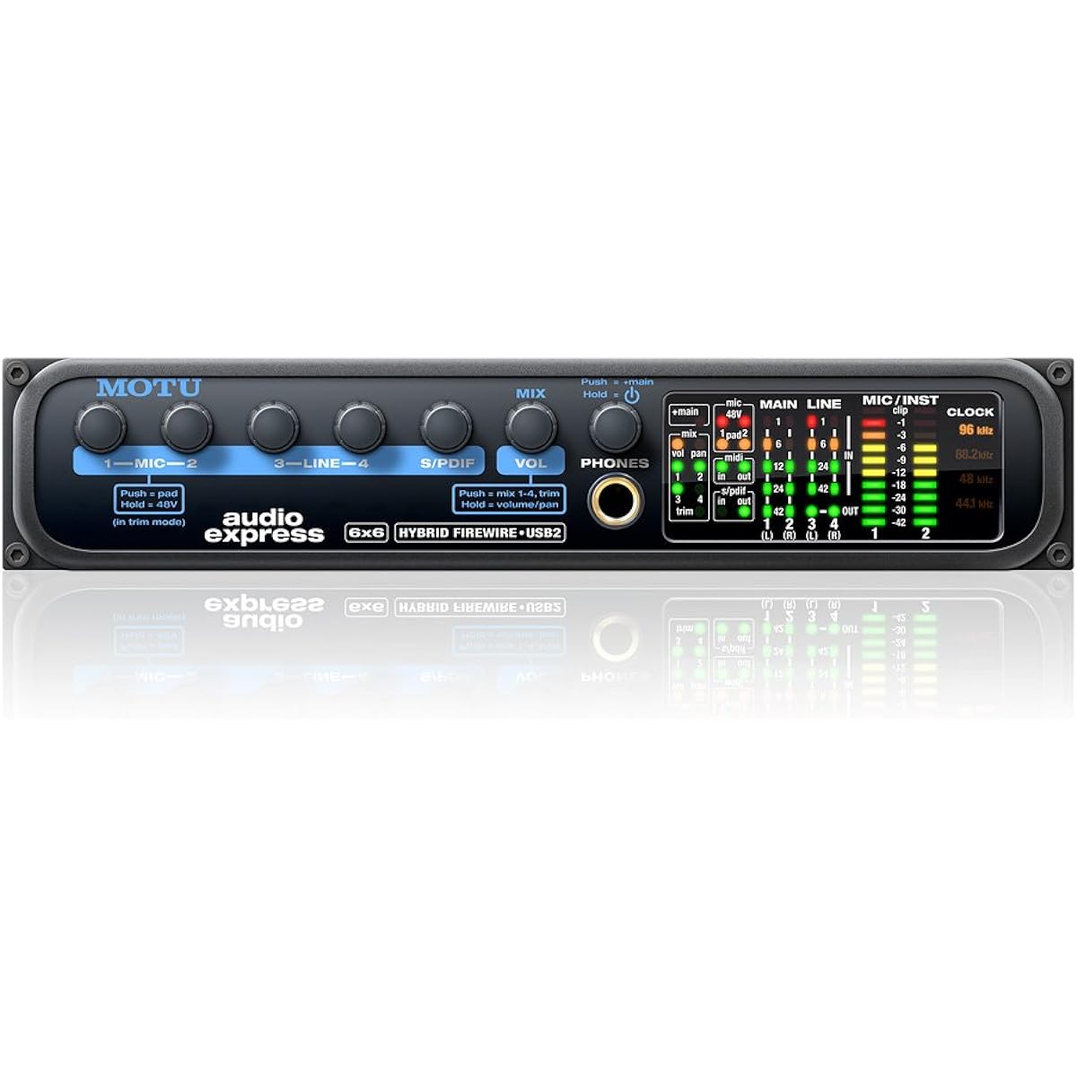 MOTU Audio Express 6-in 8-out Firewire / USB2 Audio Interface