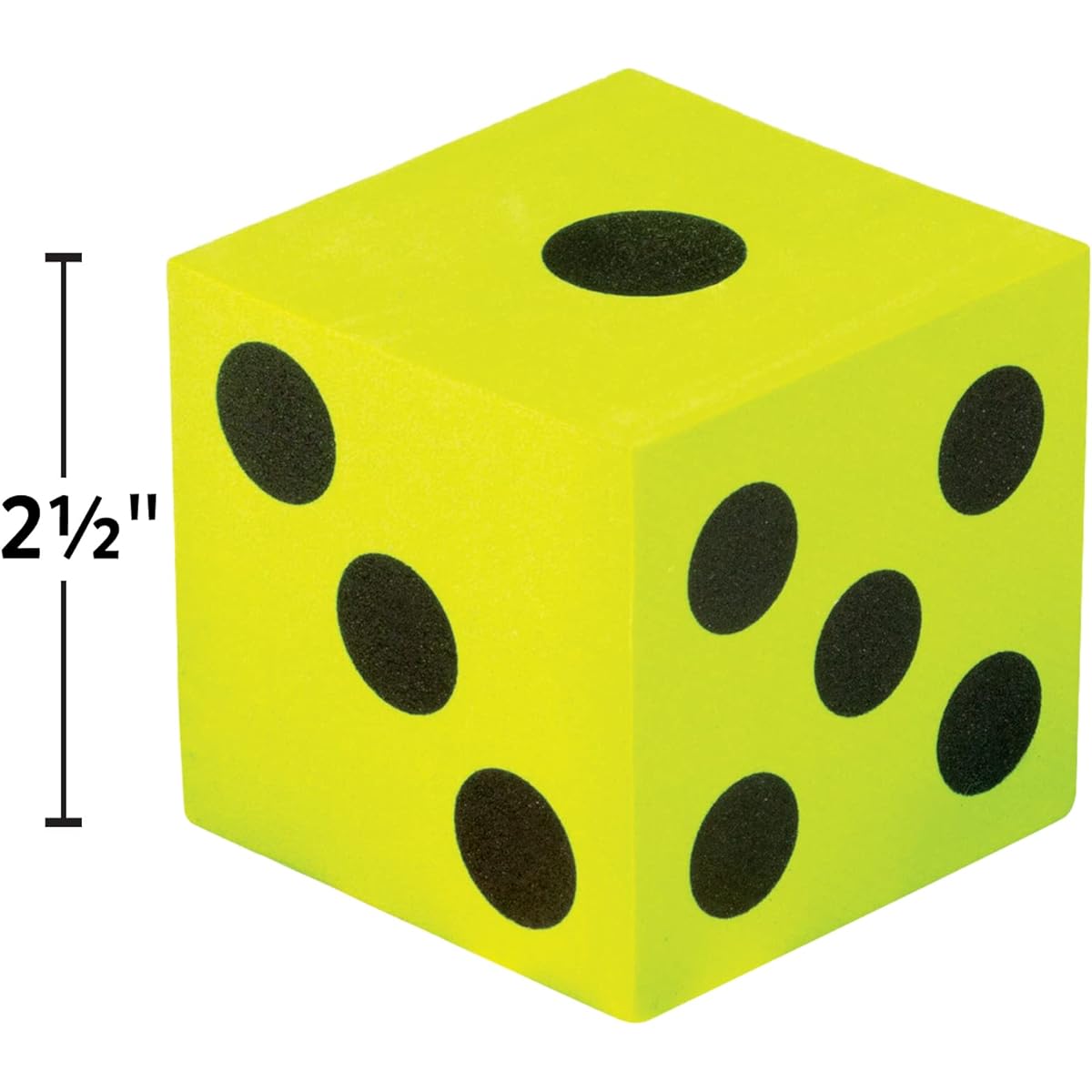 Teacher Created Resources (20810) Colorful Jumbo Dice 4-Pack
